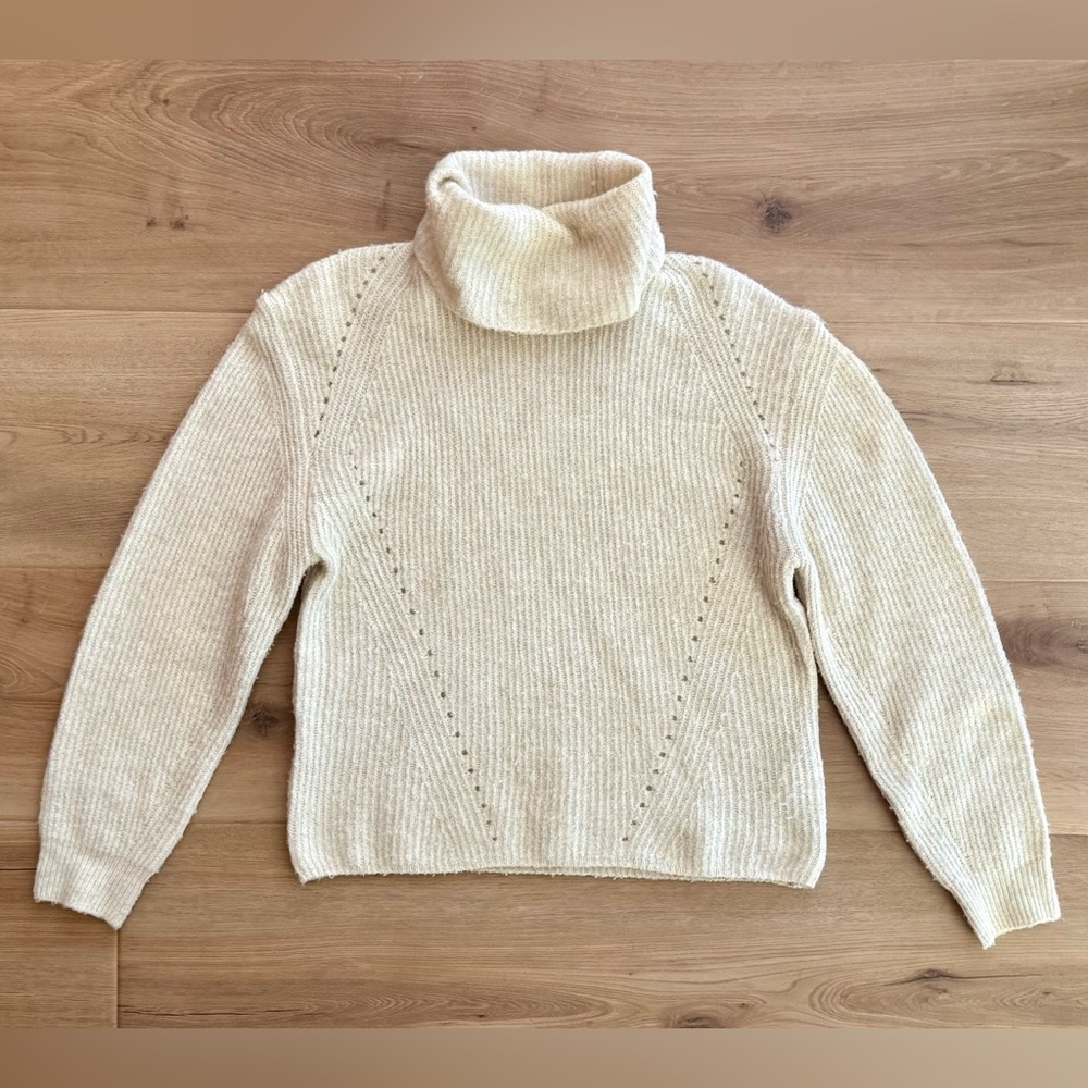 Topshop Ivory Sweater Size S